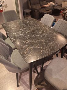 dining table and chairs