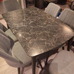 dining table and chairs