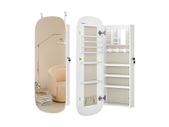 Wall Cabinet with Mirror  curved corners
