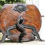 Kents - Victorian knife sharpening and polishing machine - oak - cast iron Image 2