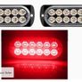 2pcs 20 LED  Lights - 18 kinds of Modes ,Back / Side Lighting Image 6