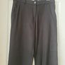 Black Wide Leg Trousers Image 3