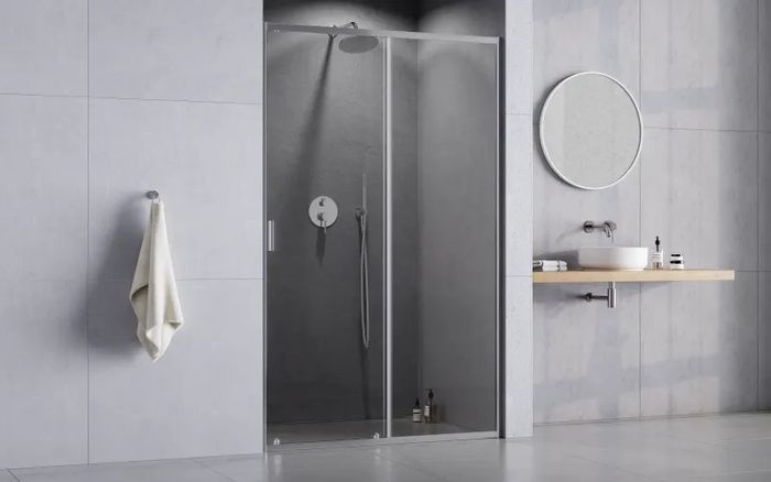 Zarya Chrome 100 Shower Door