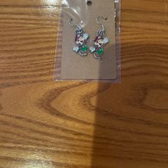 Luigi Mario Earrings