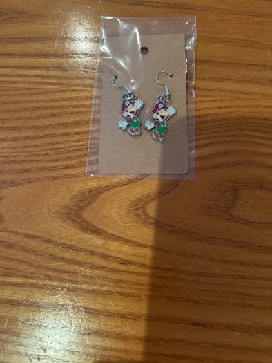 Luigi Mario Earrings