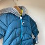 Baker by Ted Baker Baby Unisex/Boy Puffer Snowsuit with Faux-Fur Hood & Mittens Image 3