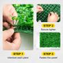 10 pcs Wall Decor Artificial Plants Boxwood Hedge Wall Panels Home Decor Fake Plants Grass Background Wall Privacy Hedge Screen Image 4