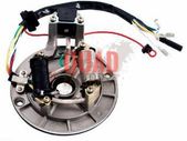 2 COIL MAGNETO FOR 50cc -125cc kick start engines , o/d 115mm , hole to hole 110mm