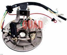 2 COIL MAGNETO FOR 50cc -125cc kick start engines , o/d 115mm , hole to hole 110mm