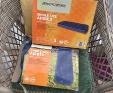 camping beds x3