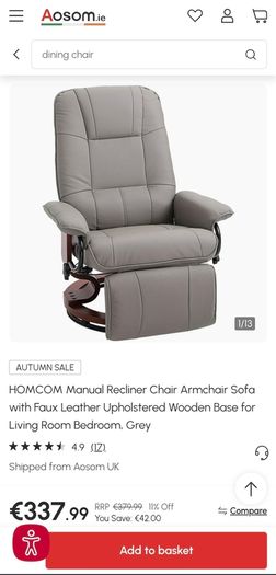 Swivel Recliner Chair