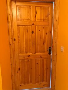 solid wood doors & glass