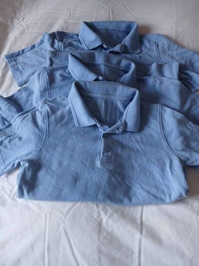 3 school polo shirts