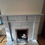 Large White Marble Fireplace with Hearth 500 ono Image 2