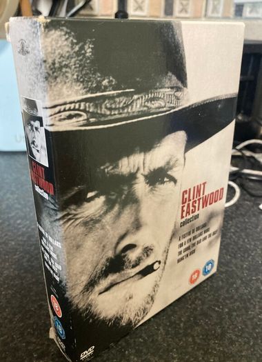 Clint Eastwood Collection DVD Box Set (The Dollars Trilogy + Hang 'Em High)