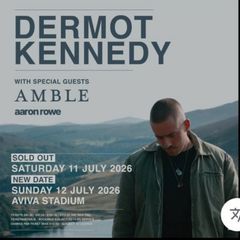 2X Dermot Kennedy standing Sunday