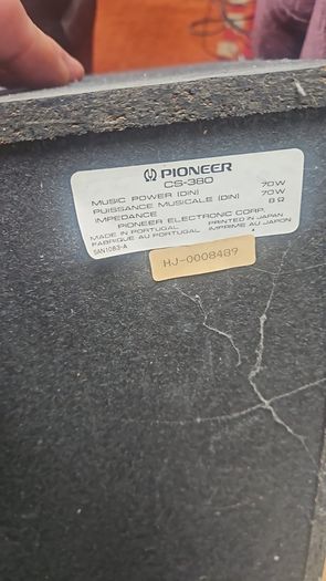 pioneer speakers  and stereo amplifier
