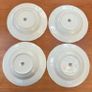 4 Soup Bowls ,  Vintage Dinnerware by Thun, Czechoslovakia Image 3