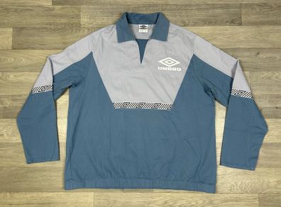 Umbro Retro Drill Top Sweatshirt Mens Medium