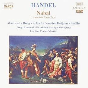 Free Postage! Handel. Nabal. 2 x CD.
