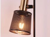 Modern vintage USB charging desk lamp metal mesh cover adjustable table light living room bedroom work study office