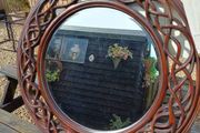 Large Vintage Syroco Resin Mirror