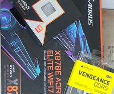Pro gaming upgrade ryzen9 9950x3d 96gb ram Aorus elite x870
