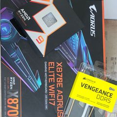 Pro gaming upgrade ryzen9 9950x3d 96gb ram Aorus elite x870