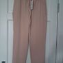 Reiss Hailey Pull On Trousers - Light Pink - UK 10L - BNWT RRP 140 Image 10