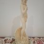 Venus / Aphrodite Rising from Shell Statue (Marble Base) Image 6