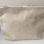 Fabric Clutch Bag with Zip Fob New    Beauty Bits,  Beach, Cosmetics Image 7