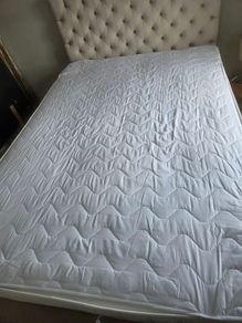 double mattress and headboard