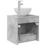 Wall-Mounted Sink Vanity Set With 2 Drawers Image 7