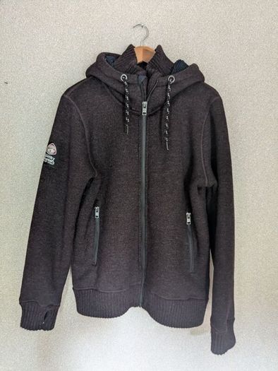 Super dry knitted zipping jacket size XXL