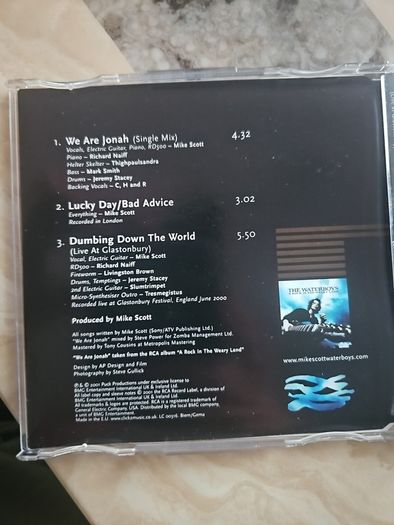 The Waterboys CD - We Are Jonah