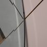 Large oval glass top table sturdy and heavy 120cm 180 pls read description Image 3