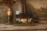 Handcrafted tiny wooden cottage