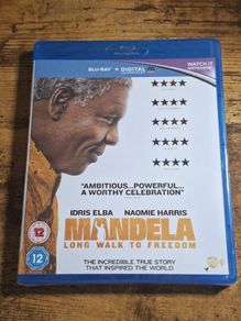 "Mandela: Long Walk to Freedom" (2013) Blu-ray, Brand New and Sealed - free standard postage