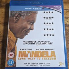 "Mandela: Long Walk to Freedom" (2013) Blu-ray, Brand New and Sealed - free standard postage