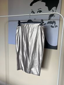 Metallic River Island Skirt Size 10