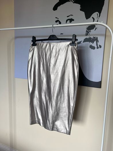 Metallic River Island Skirt Size 10
