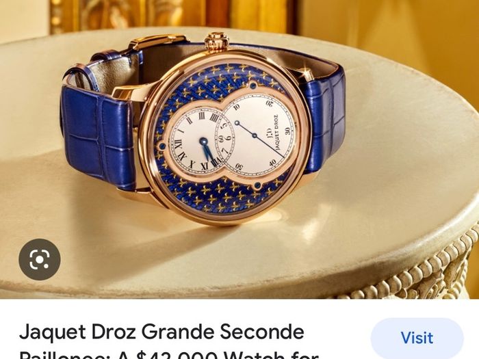 Jaquet Droz Watch