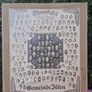 WW1 Original llten German Wall Photo Plaque Memorial Image 2