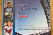 2007 Dublin v Derry - GAA All-Ireland Senior Football Championship Quarter Final Programme