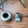 Vintage Brass Spirit Kettle on a stand  Height 31cm Image 6