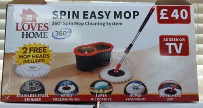 Love Home Easy Spin Mop