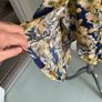 dress bnwt wrap dress ichi brand size small navy patterned 10/12 Image 4