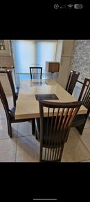 Marble Top Dining Table
