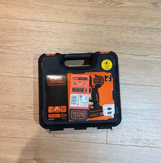 Black+Decker 18V Cordless Hammer Drill