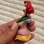Disney The Little Mermaid Ariel Figure Cake Topper approx. 9 cm. Used Please see photos Image 7